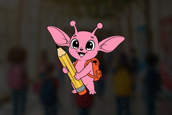 08 Alien Back to School Vector Design