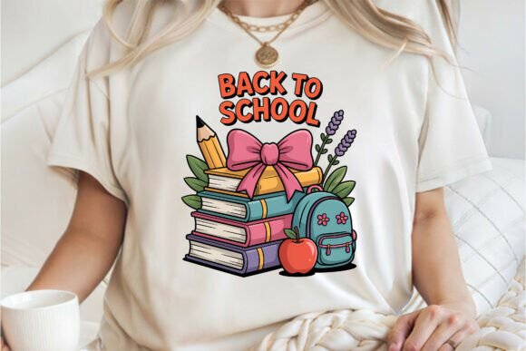Back to School Cute Supplies Shirt PNG: A Versatile Design Asset for Creative Projects