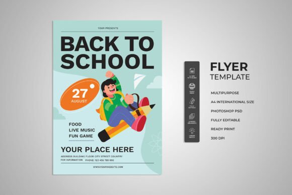 Back to School Event Flyer: A Professional Tool for Effective Communication