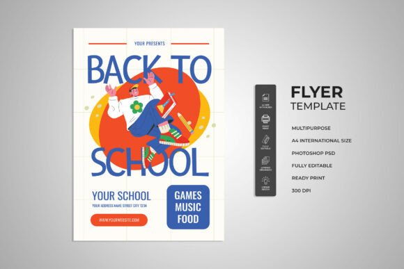 Back to School Games Flyer: A Professional Tool for Creative and Business Needs