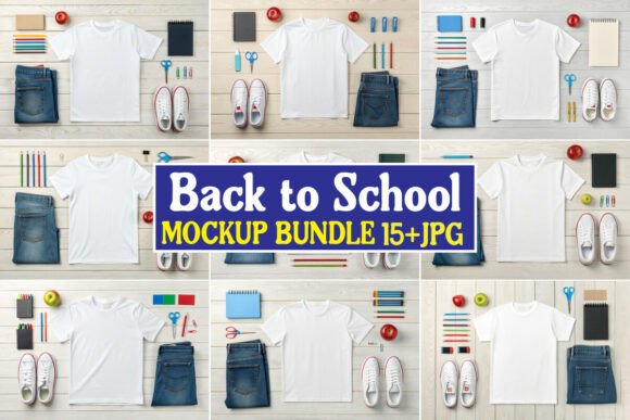 Back to School Mockup Bundle 05: A Powerful Tool for Showcasing Your Creations