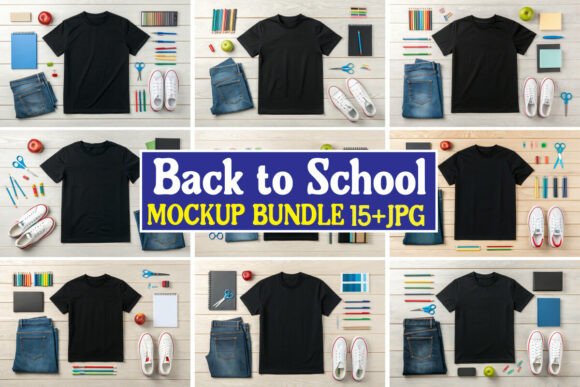 Back to School Mockup Bundle 11: A Versatile Tool for Designers and Creators