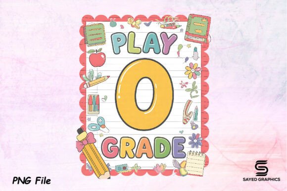 Back to School Play Grade Teacher PNG: A Versatile Design for Classroom and Commercial Use