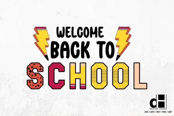 Back to School Welcome Back SVG PNG Design
