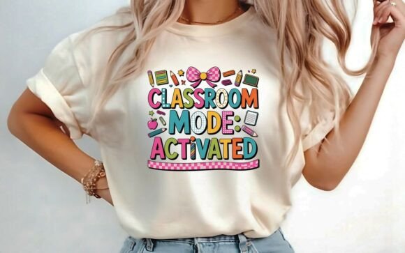 Classroom Mode, Back to School Shirt PNG: A Versatile Design for Educators and Students Alike