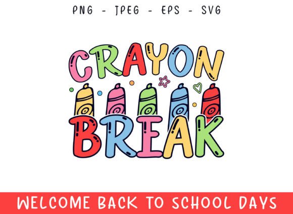 Crayon Break Welcome Back to School Day