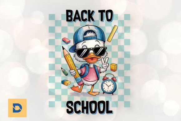Goose Back to School Sublimation PNG: A Versatile Digital Asset for Creative Projects