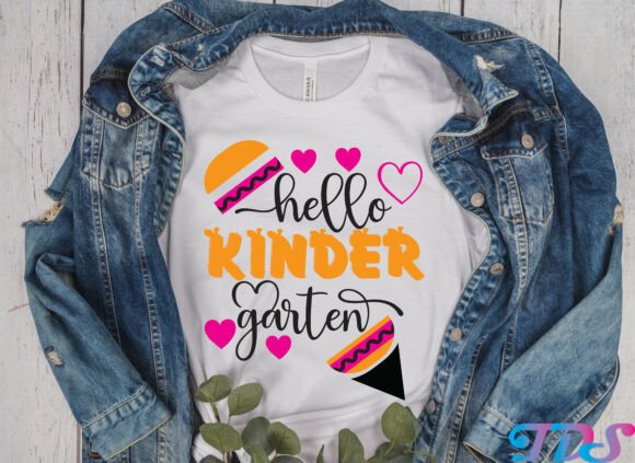 Hello Kindergarten, Back to School Shirt: A Creative and Practical Design for Every Occasion