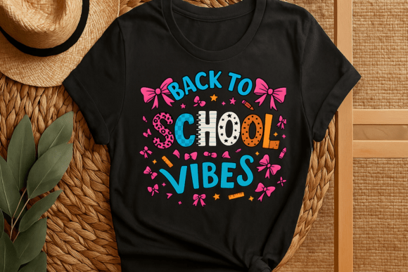 Leopard Back to School T-Shirt Design
