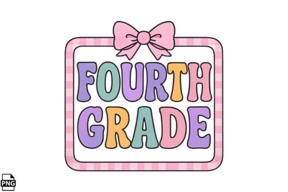 Preppy Back to School Fourth Grade PNG: A Strategic Design for Educators and Creators