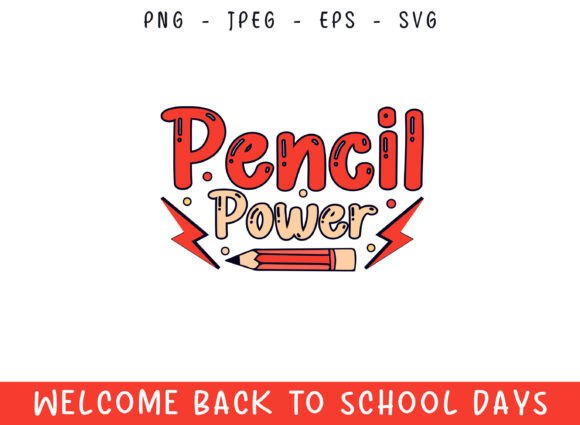 Proud Power Back to School Days SVG: A Versatile Design for Every Occasion